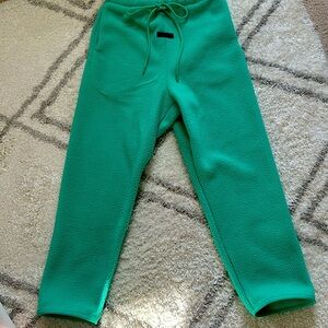 Fear of God fleece pants unisex size small